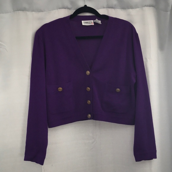 VINTAGE PORTS INTERNATIONAL Wool Cardigan - Picture 3 of 15